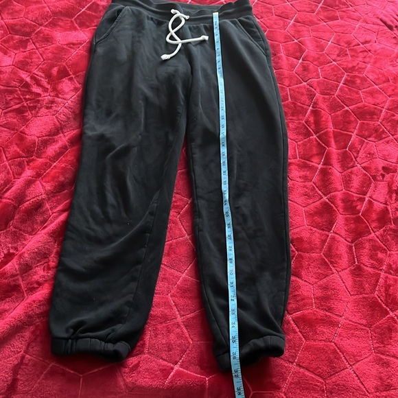 Wild fable black with white drawstring and 2 front side pockets sweatpants - Picture 8 of 8